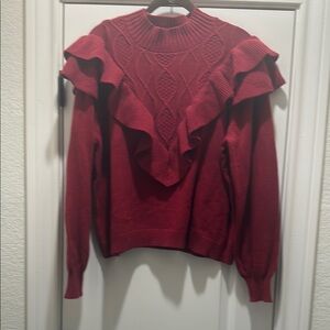 Ruffled  Sweater
